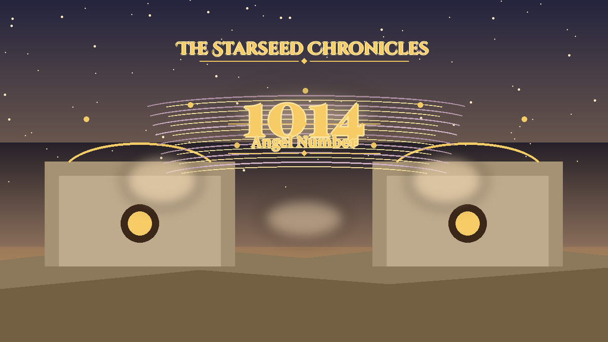 Angel Number 1014: The Starseed Chronicles Style H, Starry Wisdom Grove Pioneer Keystone Span