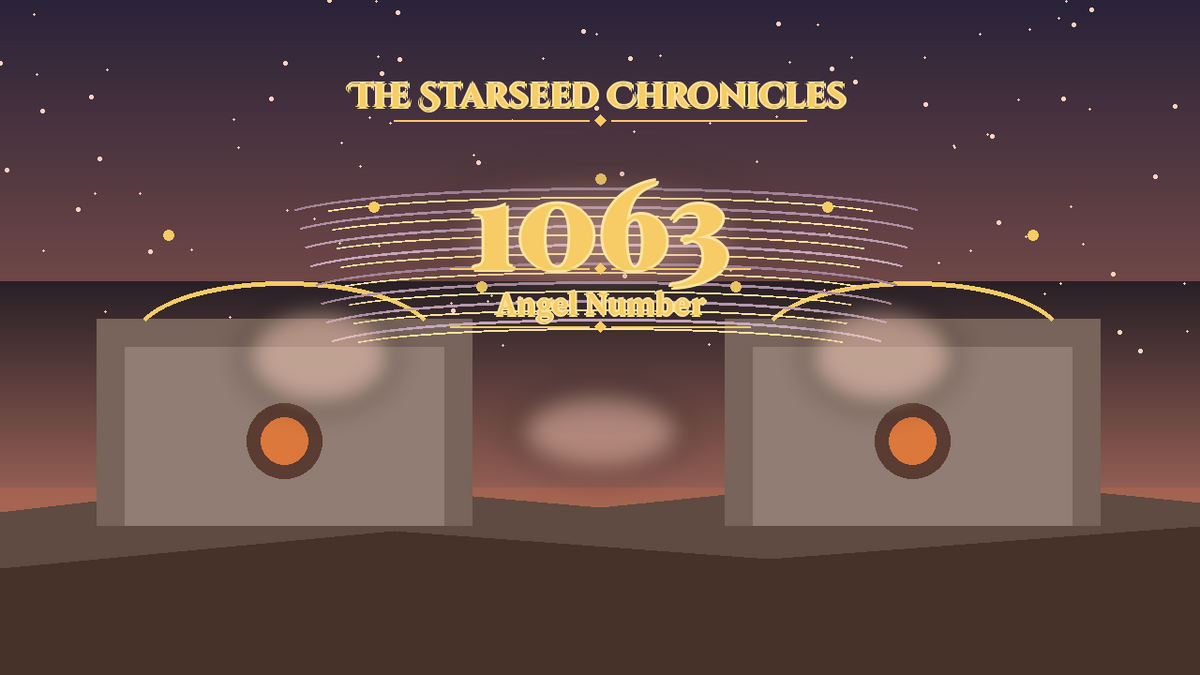 Angel Number 1063: The Starseed Chronicles Style H, Nexus Ark Threshold Nest Joy Atelier
