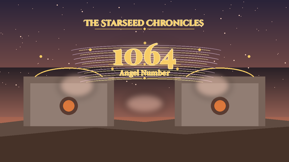 Angel Number 1064: The Starseed Chronicles Style H, Woodland Community Paths Nest Keystone Span