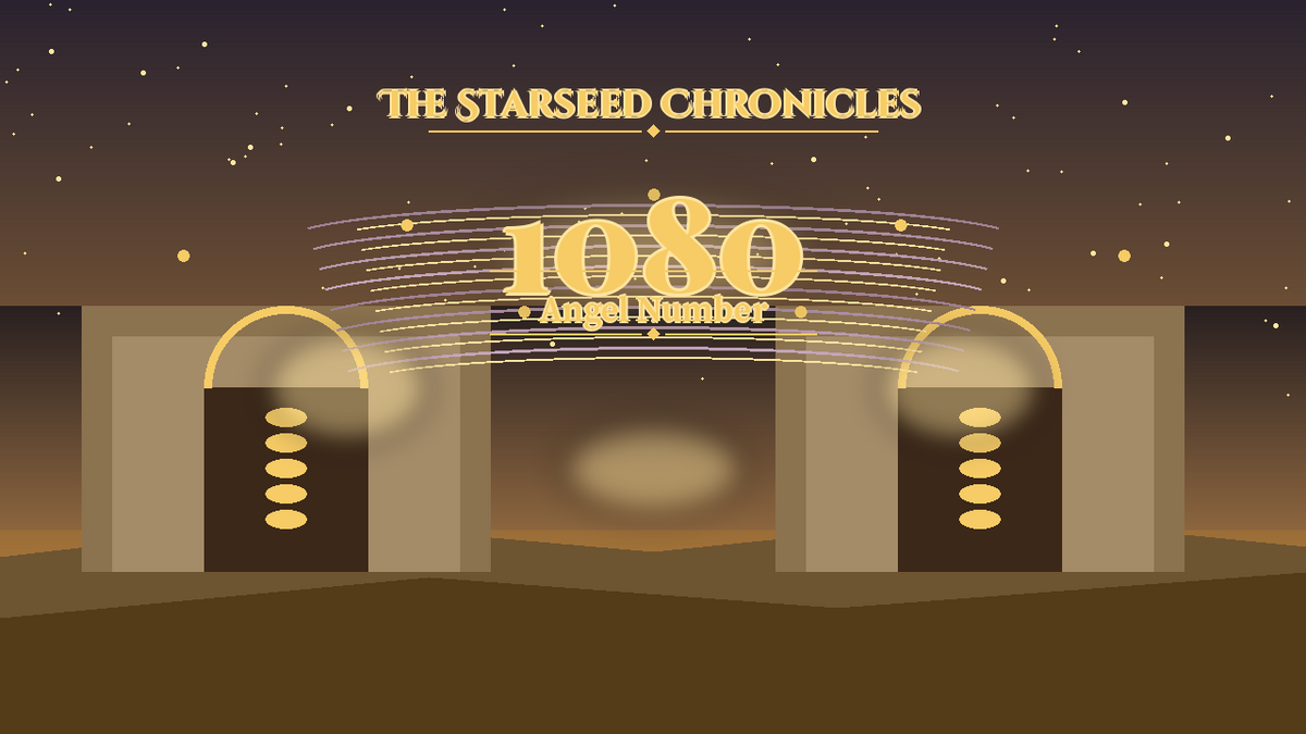Angel Number 1080: The Starseed Chronicles Style H, Hollow Court Lanterns Vault Source Pool