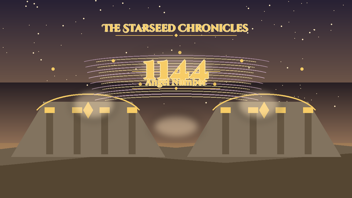 Angel Number 1144: The Starseed Chronicles Style H, Hollow Court Lanterns Keystone Keystone Span