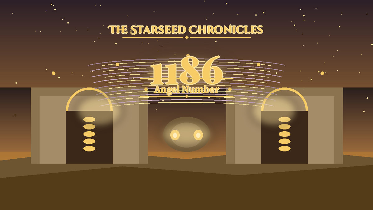 Angel Number 1186: The Starseed Chronicles Style H, Hollow Court Lanterns Vault Nest Hearth