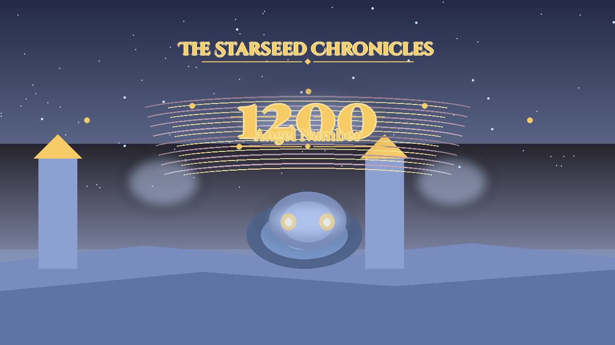 Angel Number 1200: The Starseed Chronicles Style H, Arcturian Healing Sanctum Zero Source Pool