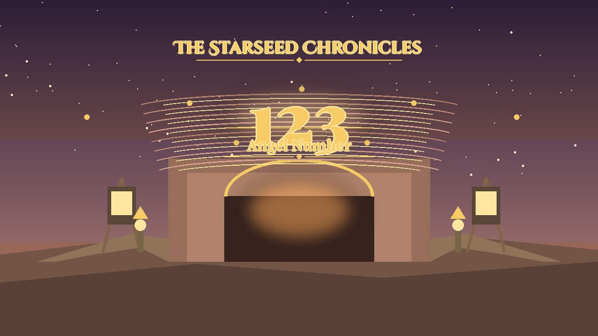 Angel Number 123: The Starseed Chronicles Style H, Creative Twinpath Atelier