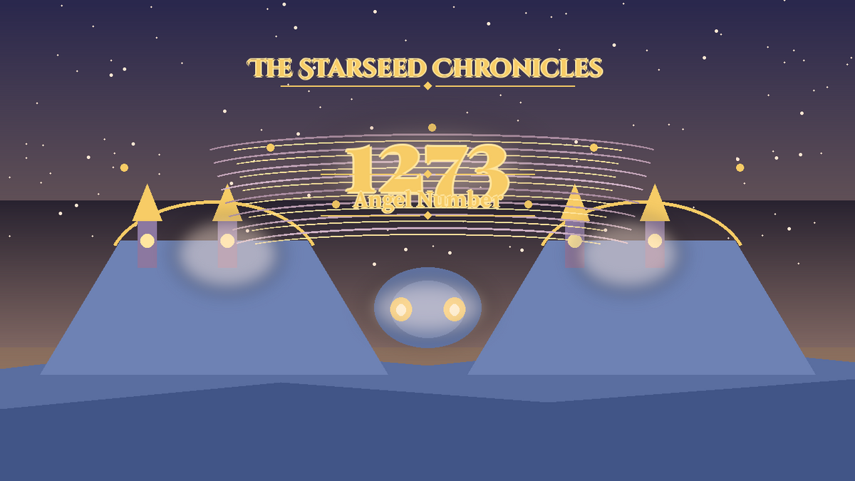 Angel Number 1273: The Starseed Chronicles Style H, Pearl Observatory Spire Seer Joy Atelier