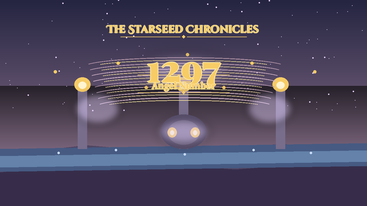 Angel Number 1297: The Starseed Chronicles Style H, Cedar Sanctuary Steps Release Spirit Spire