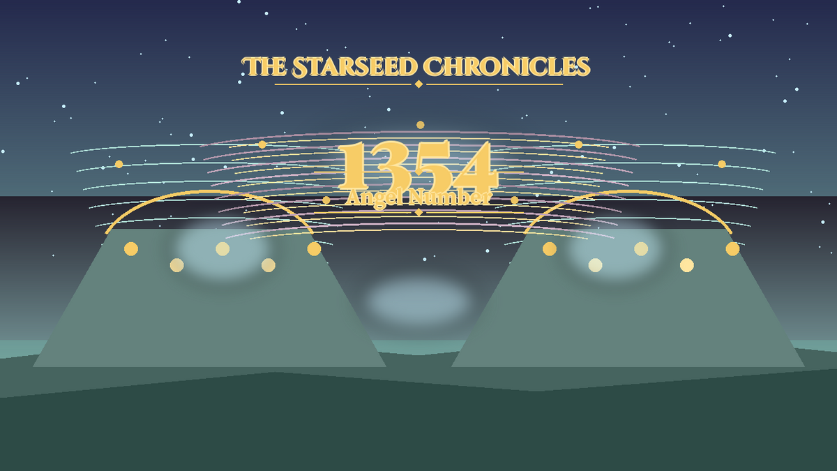 Angel Number 1354: The Starseed Chronicles Style H, Sunken Garden Terraces Freewind Keystone Span