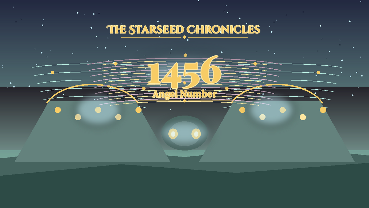 Angel Number 1456: The Starseed Chronicles Style H, Joyful Sky Glades Freewind Nest Hearth