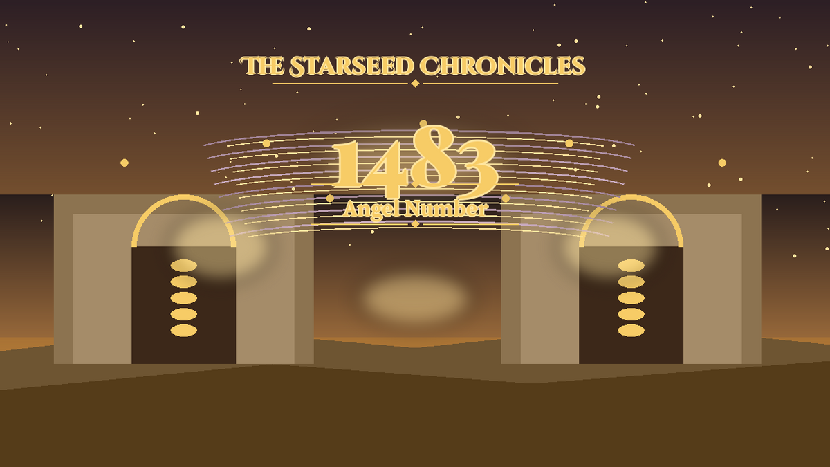 Angel Number 1483: The Starseed Chronicles Style H, Skybridge Orchard Vault Joy Atelier