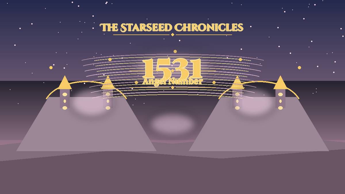 Angel Number 1531: The Starseed Chronicles Style H, Quill Library Cloister Chorus Dawn Gate