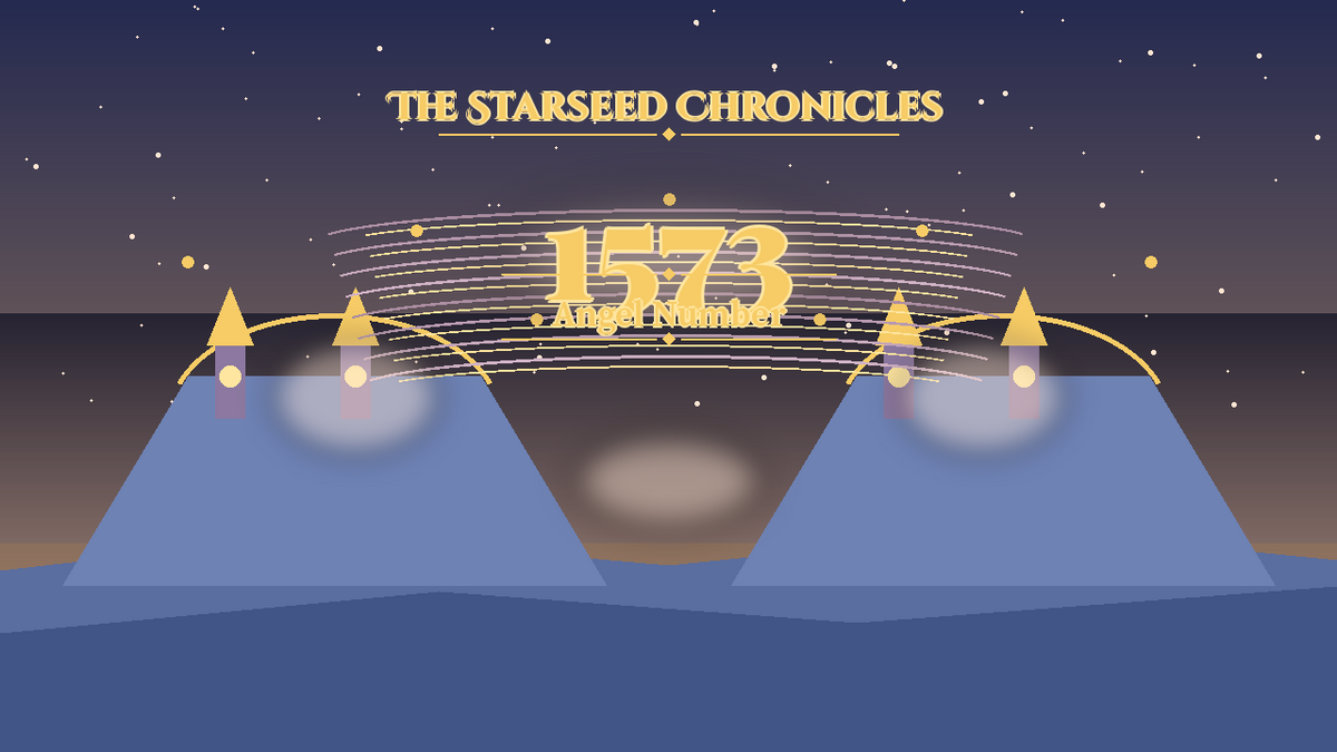 Angel Number 1573: The Starseed Chronicles Style H, Quill Library Cloister Seer Joy Atelier