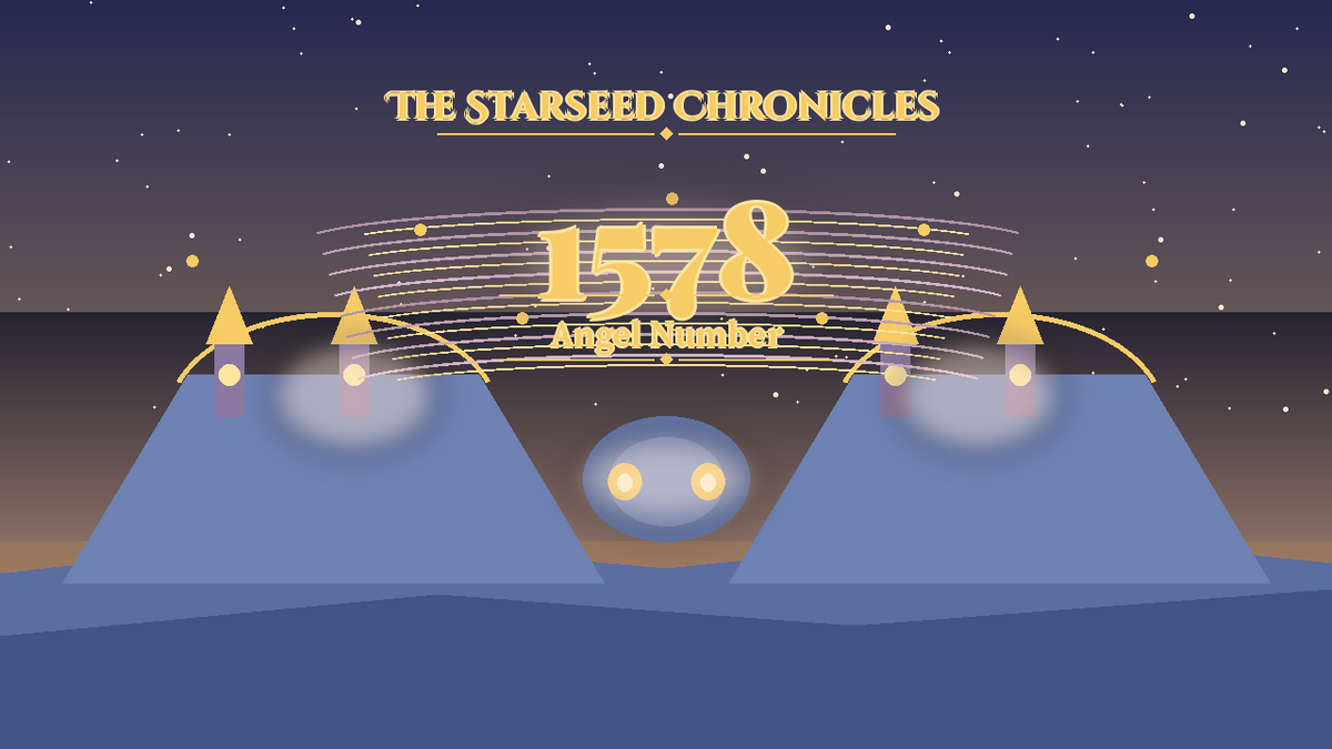 Angel Number 1578: The Starseed Chronicles Style H, Terravale Mist Ridges Seer Coin Cascade