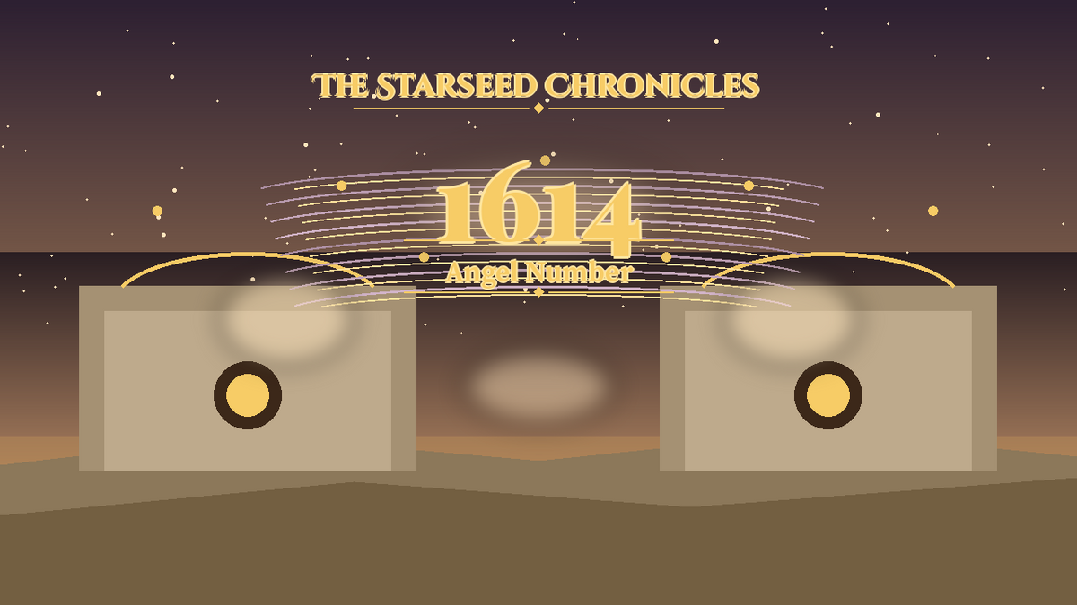 Angel Number 1614: The Starseed Chronicles Style H, Ember Market Courtyard Pioneer Keystone Span