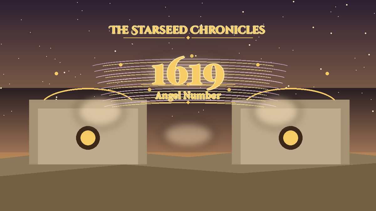 Angel Number 1619: The Starseed Chronicles Style H, Golden Amphitheater Pioneer Release Shore