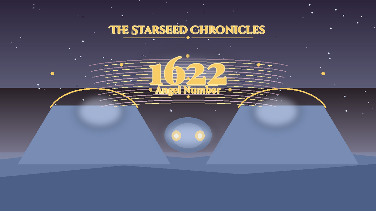 Angel Number 1622: The Starseed Chronicles Style H, Golden Amphitheater Twin Faith Bridge
