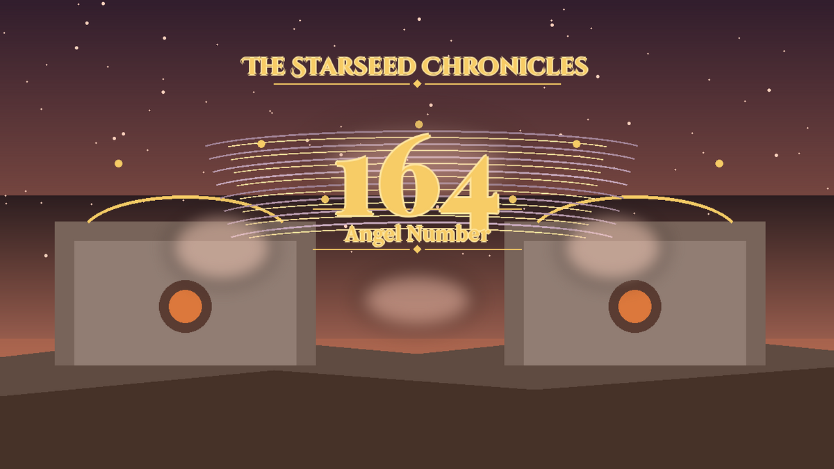 Angel Number 164: The Starseed Chronicles Style H, Cloister Keystone Walk