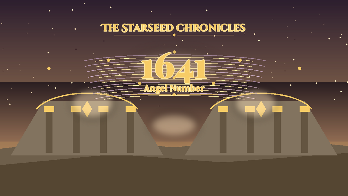 Angel Number 1641: The Starseed Chronicles Style H, Skybridge Orchard Keystone Dawn Gate