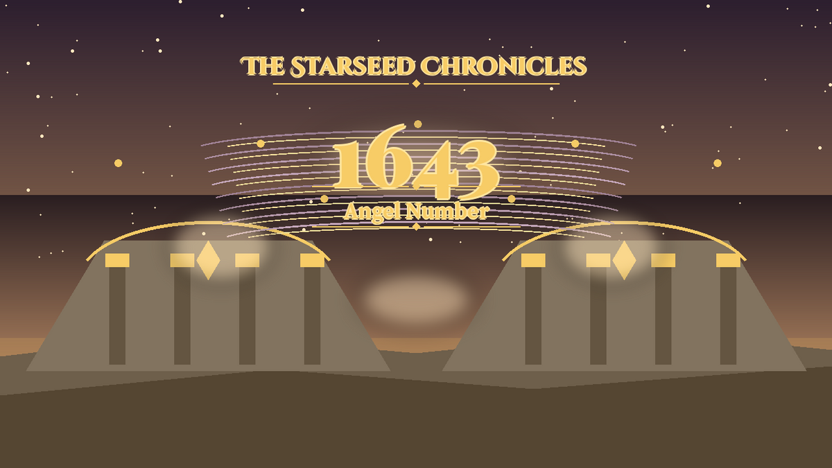 Angel Number 1643: The Starseed Chronicles Style H, Arcturian Healing Sanctum Keystone Joy Atelier