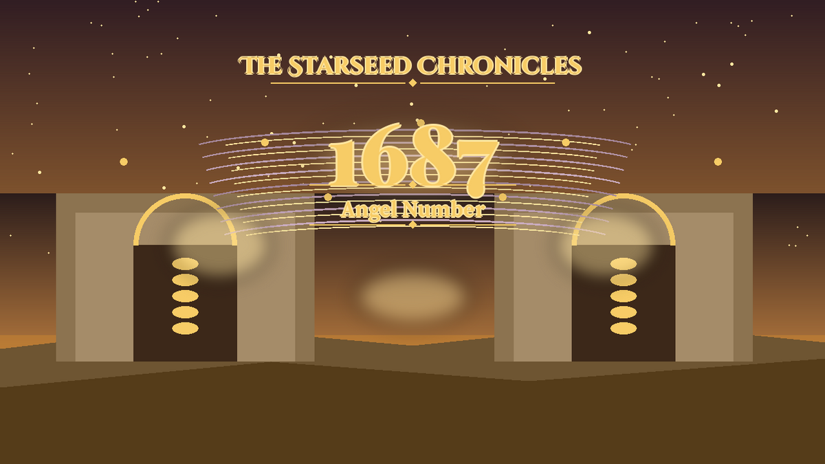 Angel Number 1687: The Starseed Chronicles Style H, Terravale Mist Ridges Vault Spirit Spire