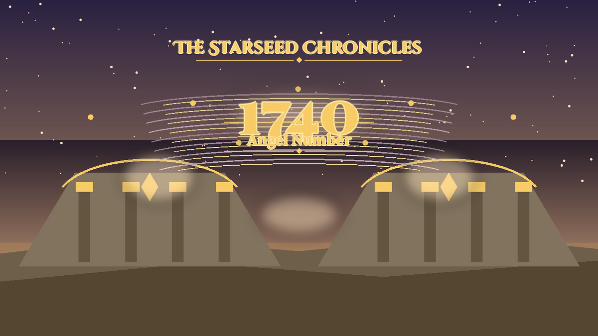 Angel Number 1740: The Starseed Chronicles Style H, Starry Wisdom Grove Keystone Source Pool
