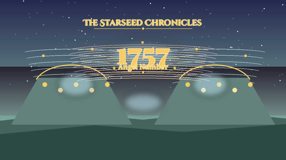 Angel Number 1757: The Starseed Chronicles Style H, Skybridge Orchard Freewind Spirit Spire