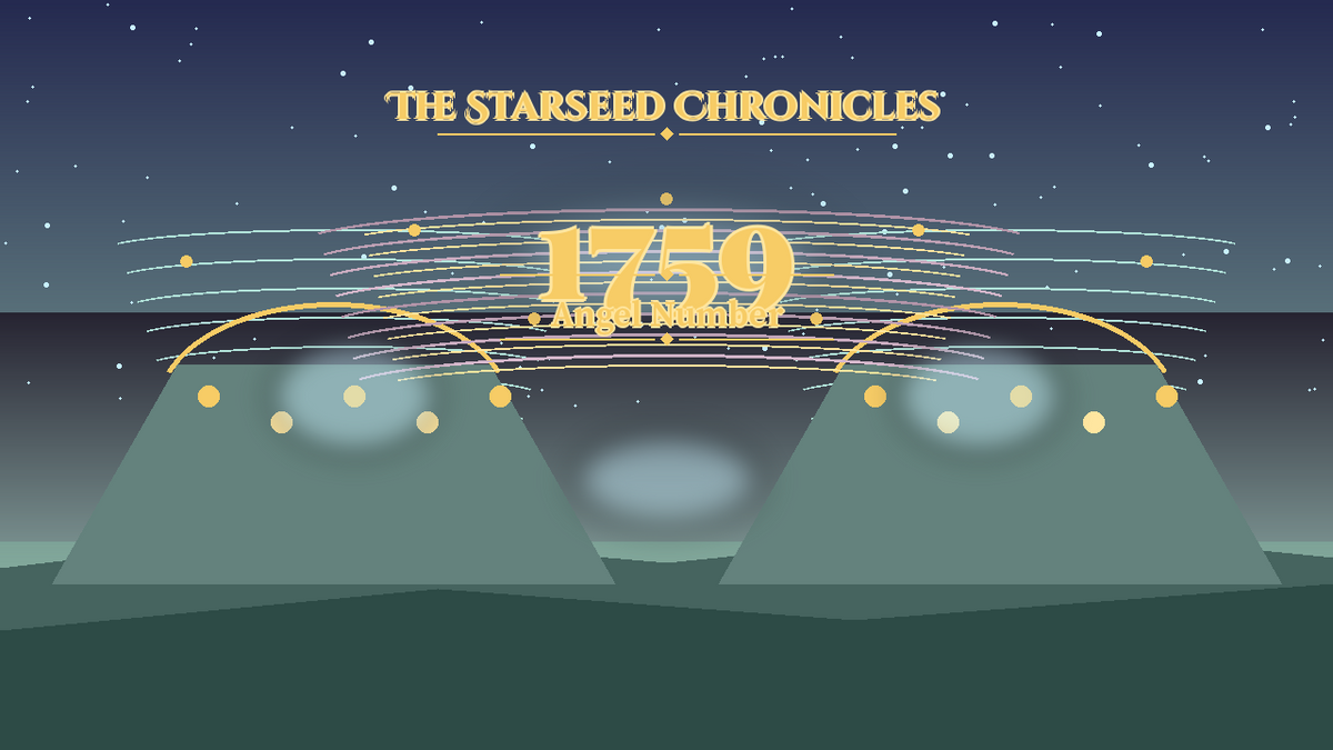 Angel Number 1759: The Starseed Chronicles Style H, Starry Wisdom Grove Freewind Release Shore