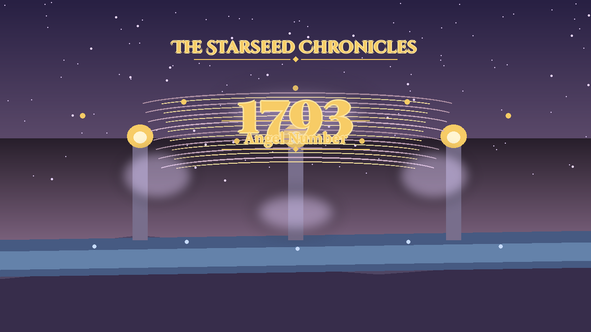 Angel Number 1793: The Starseed Chronicles Style H, Soft Carnival Meadow Release Joy Atelier