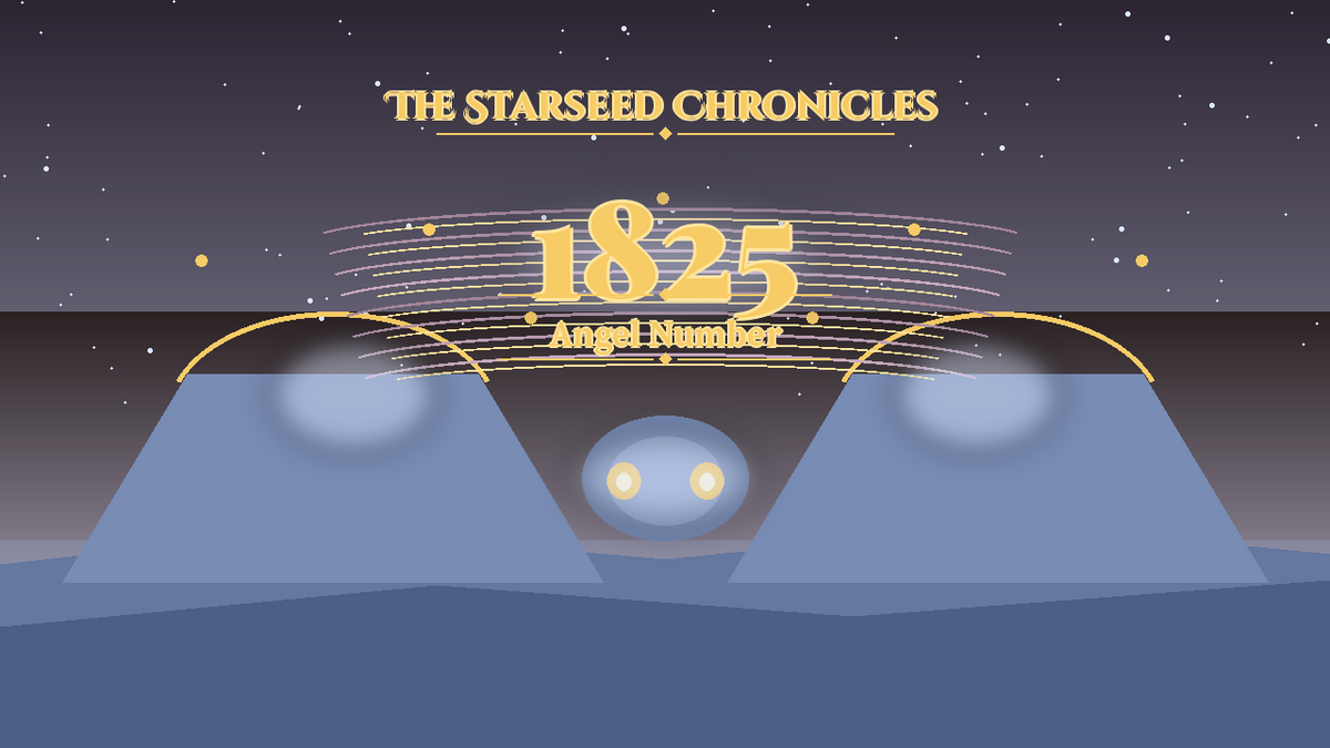 Angel Number 1825: The Starseed Chronicles Style H, Noble Elf Village Twin Wind Lane