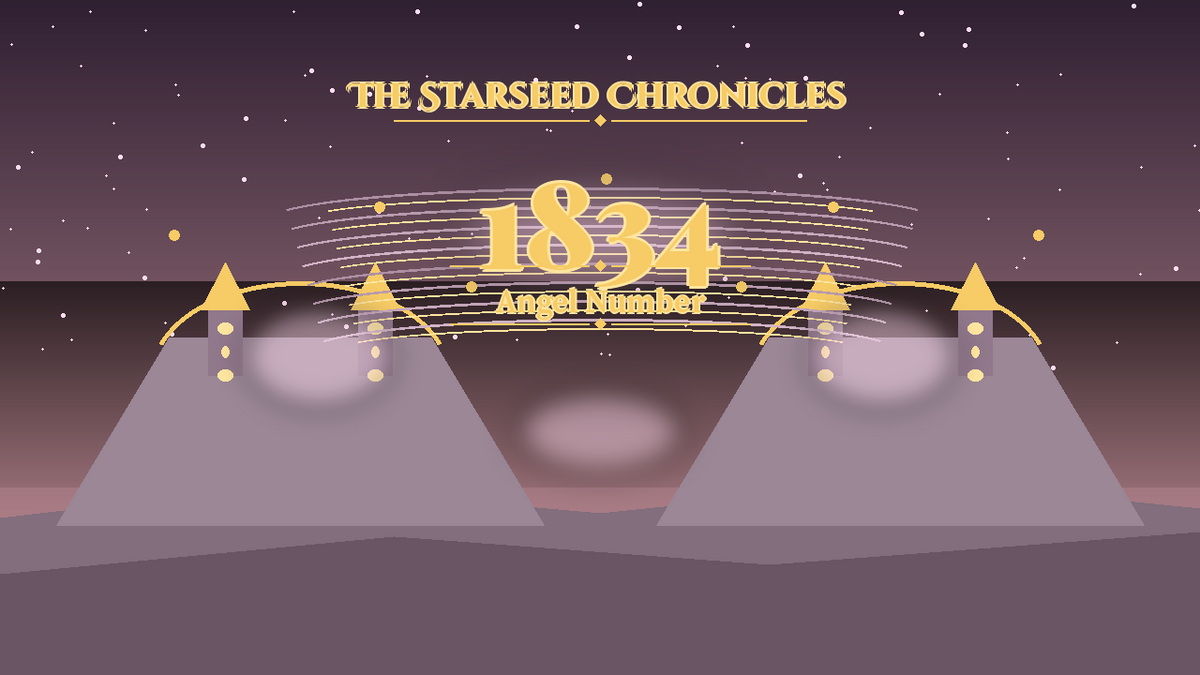 Angel Number 1834: The Starseed Chronicles Style H, Elara Cottage Hearth Chorus Keystone Span