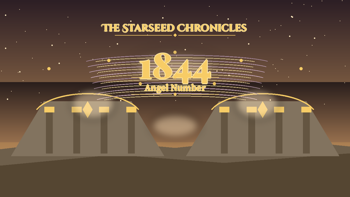 Angel Number 1844: The Starseed Chronicles Style H, Skybridge Orchard Keystone Keystone Span