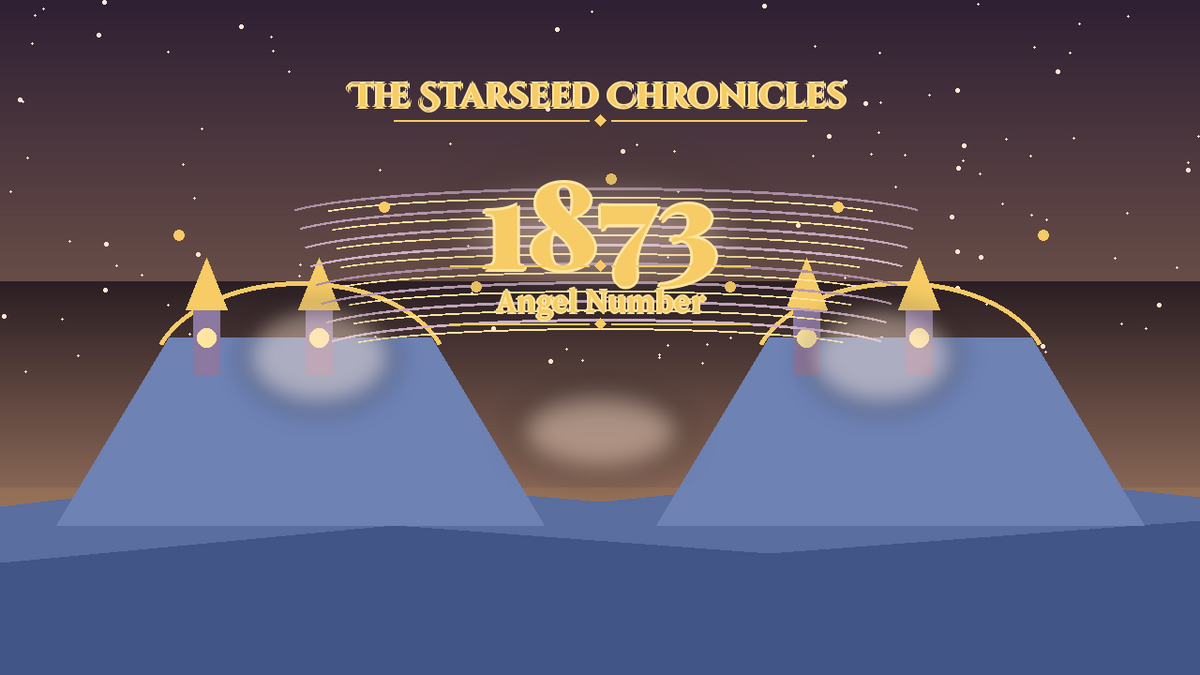 Angel Number 1873: The Starseed Chronicles Style H, Floating Sky Islands Seer Joy Atelier