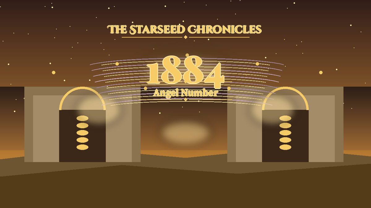 Angel Number 1884: The Starseed Chronicles Style H, Terravale Mist Ridges Vault Keystone Span