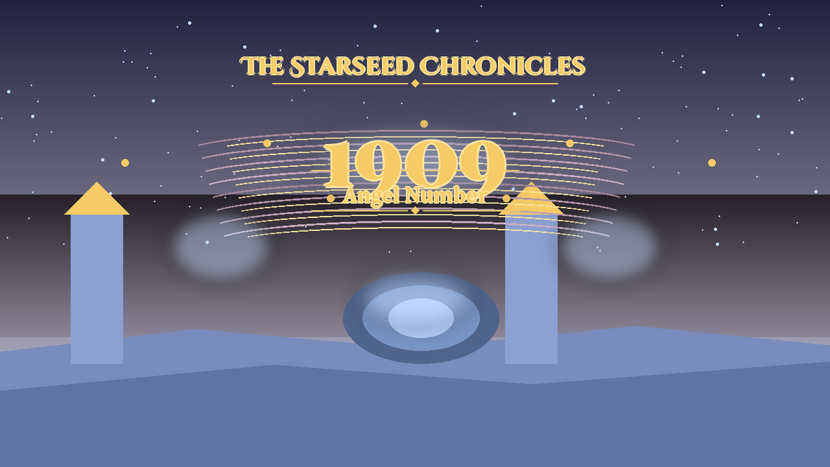 Angel Number 1909: The Starseed Chronicles Style H, Woodland Community Paths Zero Release Shore