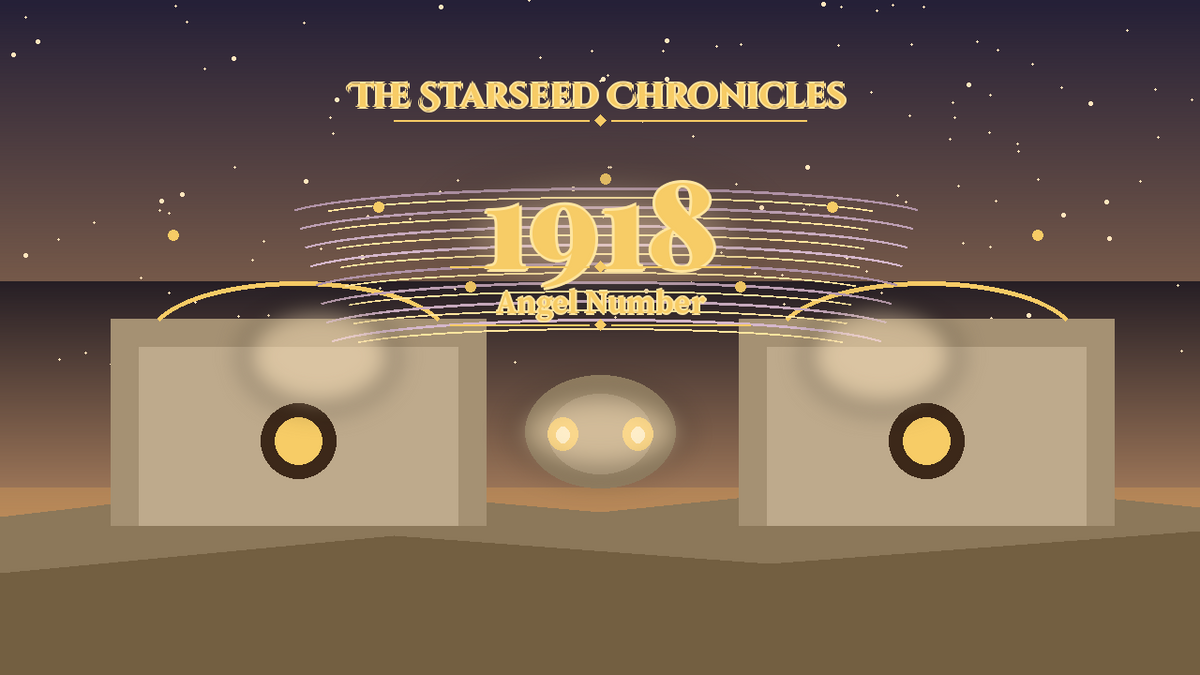 Angel Number 1918: The Starseed Chronicles Style H, Joyful Sky Glades Pioneer Coin Cascade