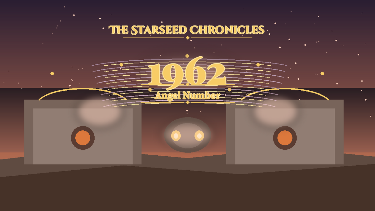 Angel Number 1962: The Starseed Chronicles Style H, Woodland Community Paths Nest Faith Bridge