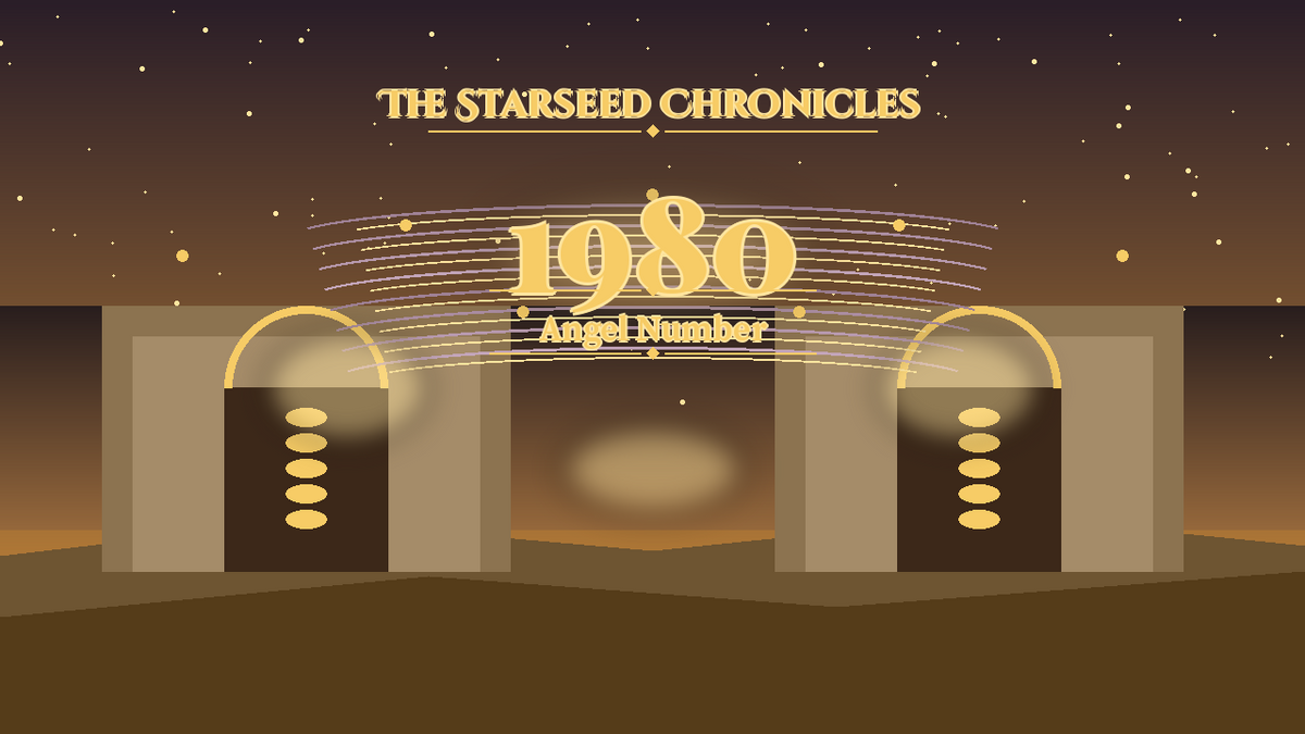 Angel Number 1980: The Starseed Chronicles Style H, Floating Sky Islands Vault Source Pool