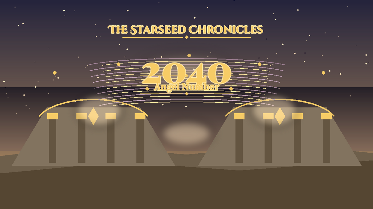Angel Number 2040: The Starseed Chronicles Style H, Crystal River Crossing Keystone Source Pool
