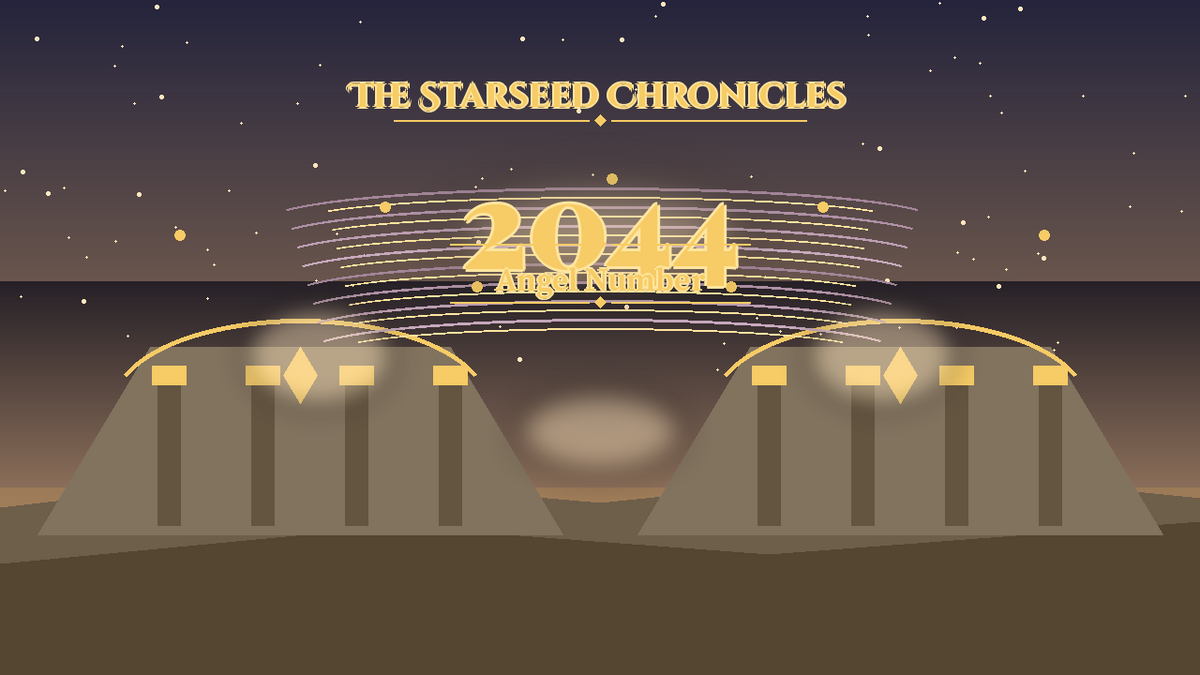 Angel Number 2044: The Starseed Chronicles Style H, Hollow Court Lanterns Keystone Keystone Span