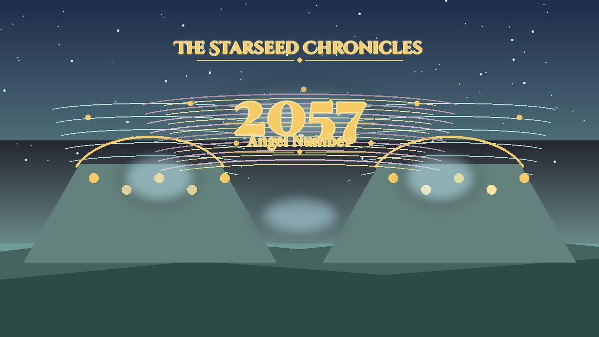 Angel Number 2057: The Starseed Chronicles Style H, Lantern Marsh Causeway Freewind Spirit Spire