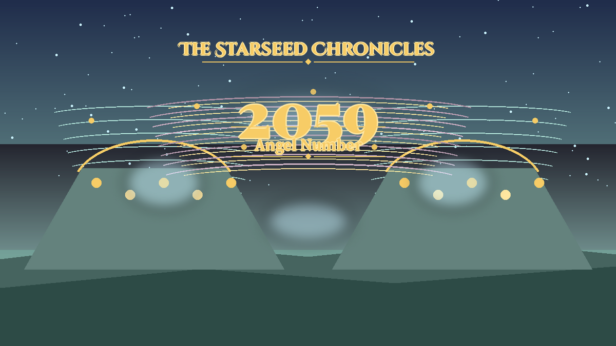 Angel Number 2059: The Starseed Chronicles Style H, Nexus Ark Threshold Freewind Release Shore