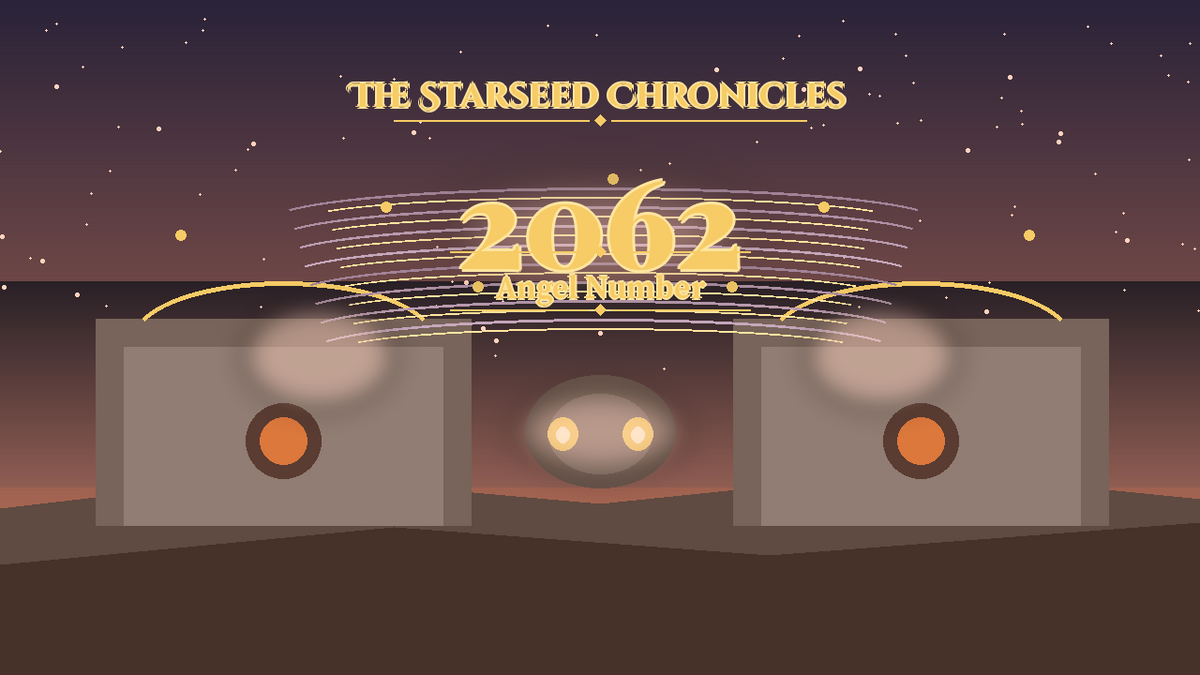 Angel Number 2062: The Starseed Chronicles Style H, Bright Resistance Groves Nest Faith Bridge