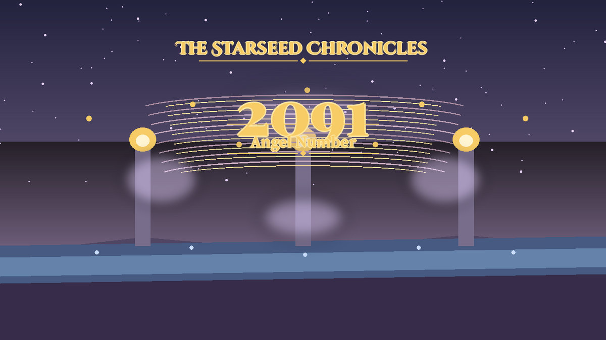 Angel Number 2091: The Starseed Chronicles Style H, Crystal River Crossing Release Dawn Gate