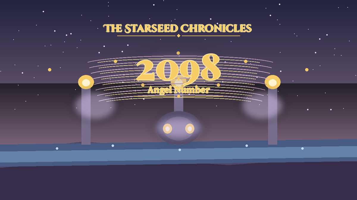 Angel Number 2098: The Starseed Chronicles Style H, Floating Sky Islands Release Coin Cascade