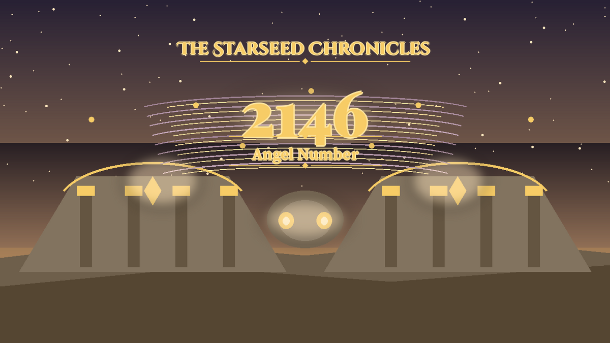 Angel Number 2146: The Starseed Chronicles Style H, Dimmed Village Quiet Keystone Nest Hearth
