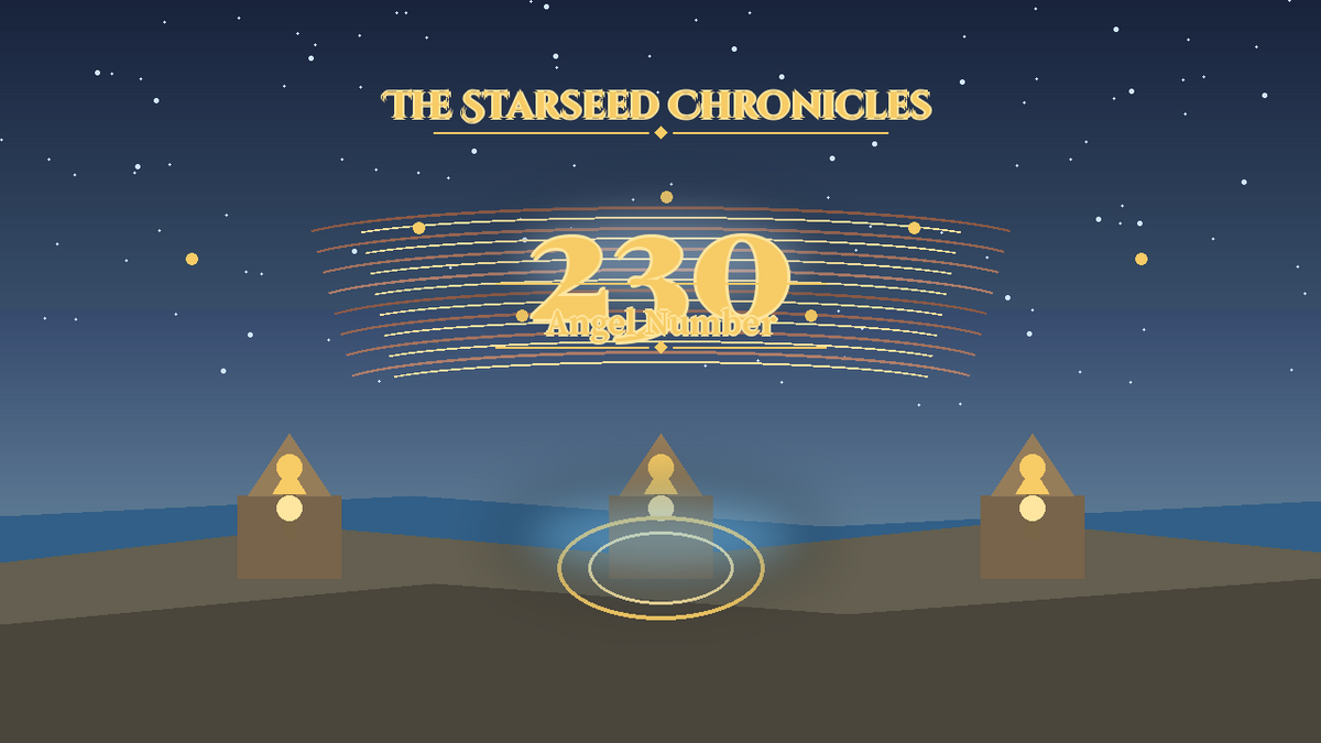 Angel Number 230: The Starseed Chronicles Style H, Infinite Triad Harbor