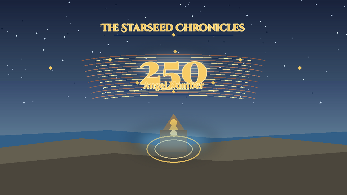 Angel Number 250: The Starseed Chronicles Style H, Infinite Beacon Harbor