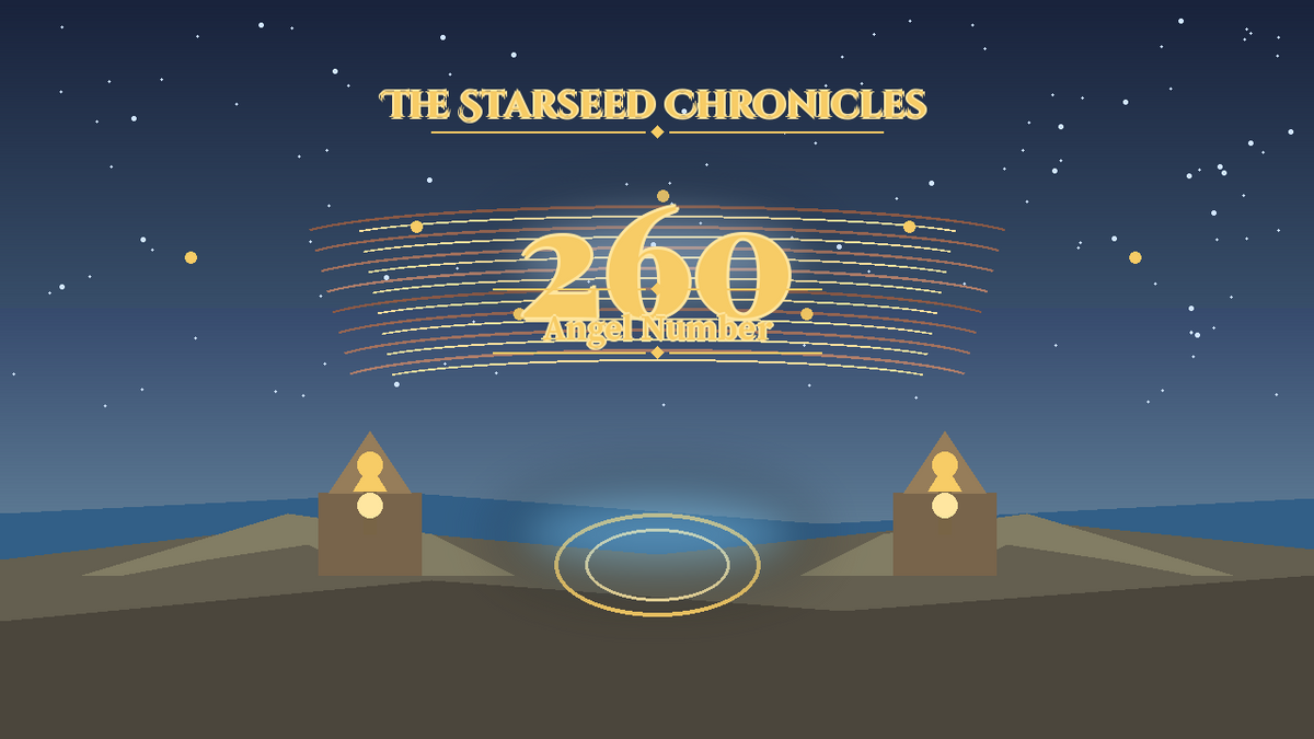 Angel Number 260: The Starseed Chronicles Style H, Infinite Lantern Harbor