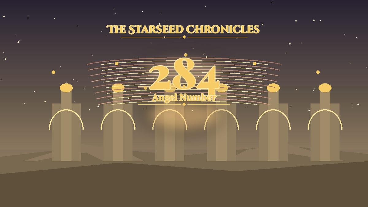 Angel Number 284: The Starseed Chronicles Style H, Foundation Market Colonnade