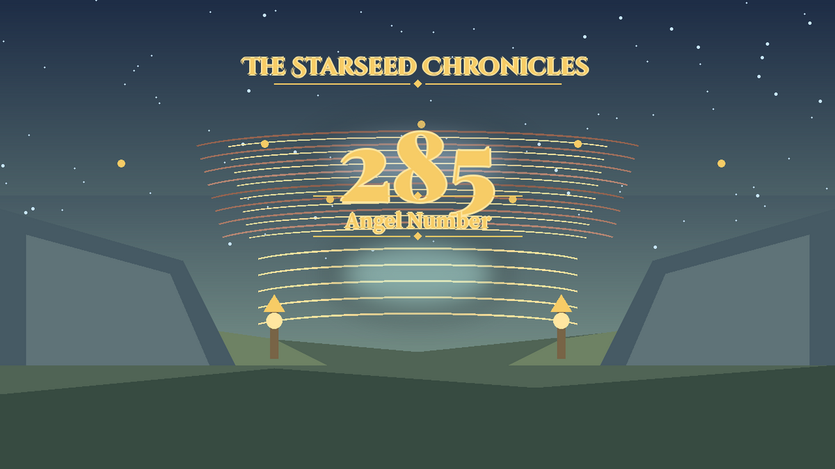 Angel Number 285: The Starseed Chronicles Style H, Freedom Market Pass