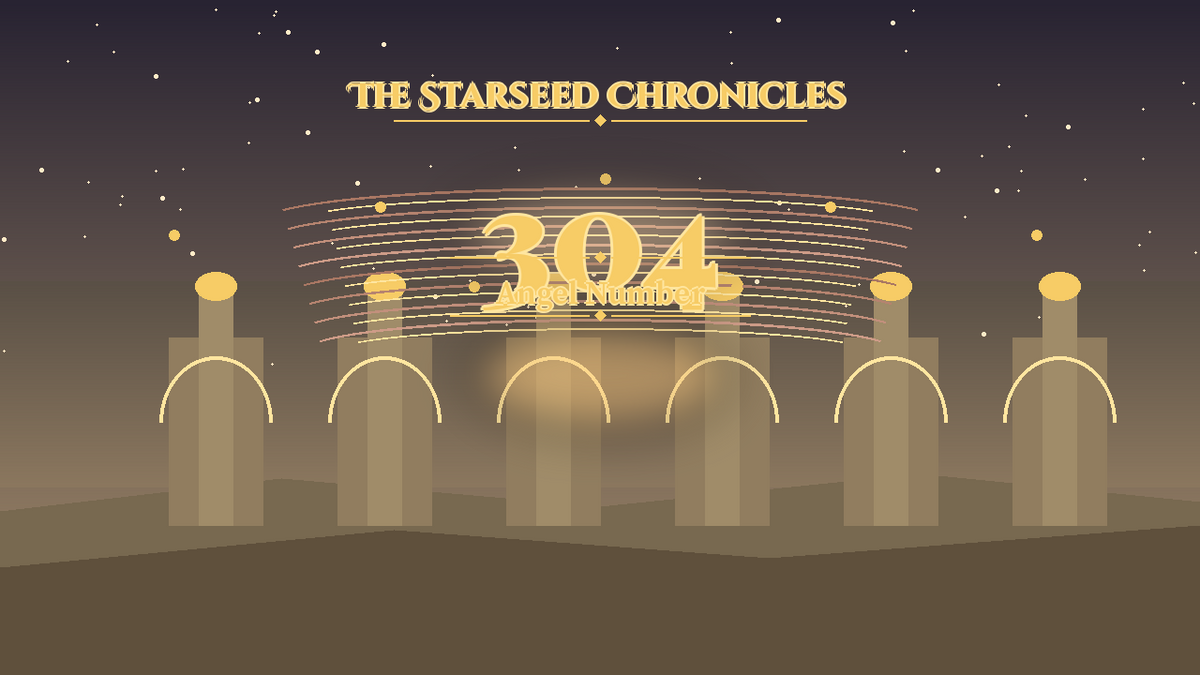 Angel Number 304: The Starseed Chronicles Style H, Foundation Horizon Colonnade